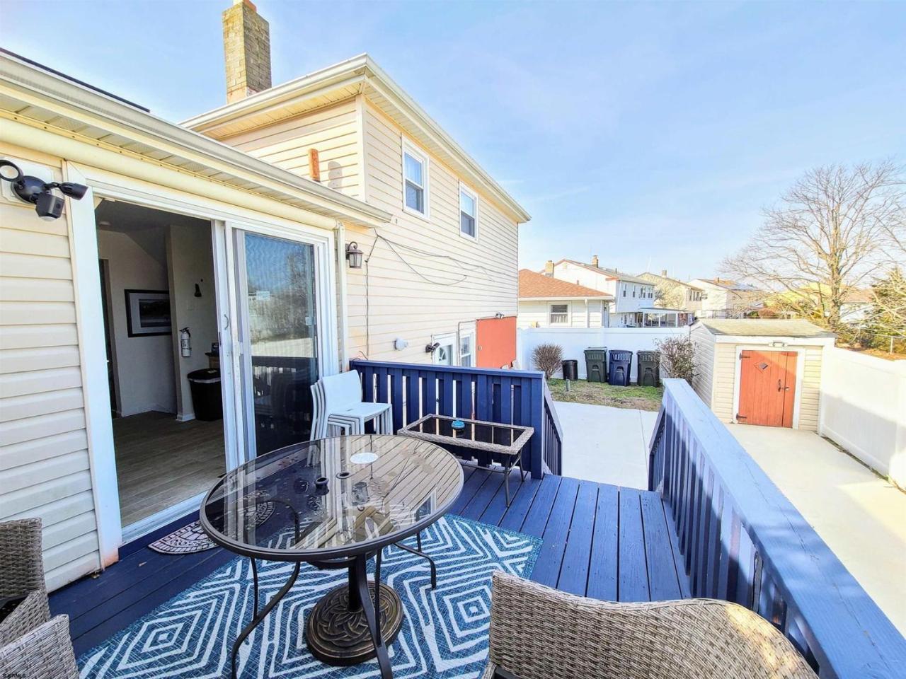 Stylish Cozy Quiet Family Retreat And Romantic Getaway Sleeps Up To 7 With Fast Wifi, Free Parking, Work Station, Alexa Enabled, Fenced In Backyard For Pets Grill Party Patio, Porch, Beach, Canal, Stadium,Boardwalk Restaurants, And Much More! Atlantic City Zewnętrze zdjęcie